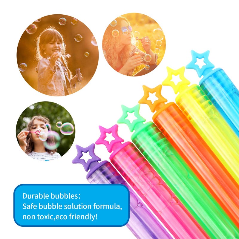 spring flower SpringFlower 66 Pieces Mini Bubble Wands,Bubble Party Favors Assortment Toys for Kids,Themed Birthday, Halloween, Goodie Bags, Carnival Prizes, Wedding,Outdoor Gifts for Girls & Boys - Image 5